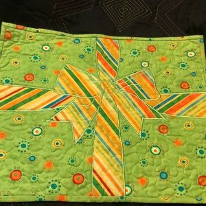 Machine Appliqué Small Wallhanging or Table Runner